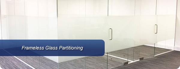 Frameless Glass Partitioning