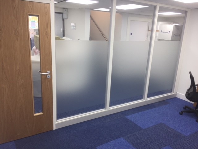 Aluminium Framed Partitioning in Braintree, Essex