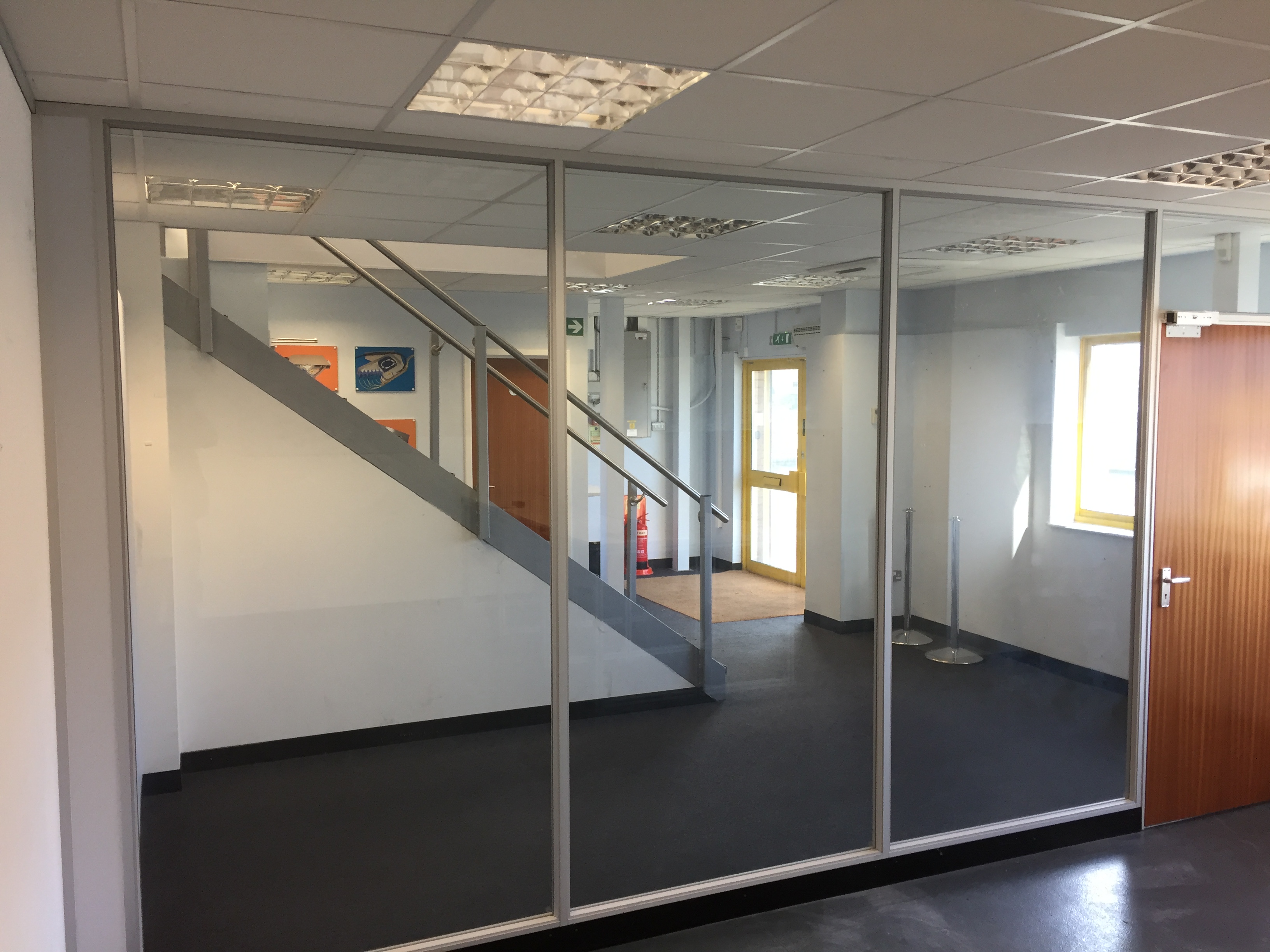 Aluminium Framed Partitioning in Chelmsford, Essex