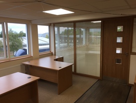 Timber Framed Partitioning in Barnstaple, Devon