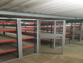 Steel Mesh Partitioning