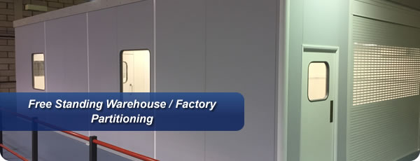 Free Standing Warehouse / Factory Partitioning